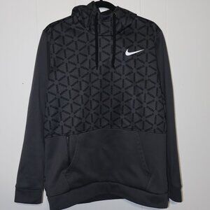 Nike Therma-FIT Fleece Pullover Hoodie – Black / Dark Grey (Men’s L)